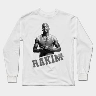 Rakim Allah | Gray Long Sleeve T-Shirt